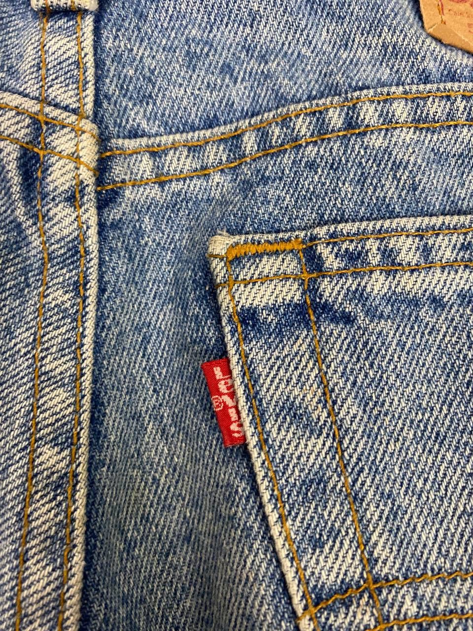 Levi's vintage levis 505 medium wash denim nice design Size US 32 / EU 48 - 5 Thumbnail
