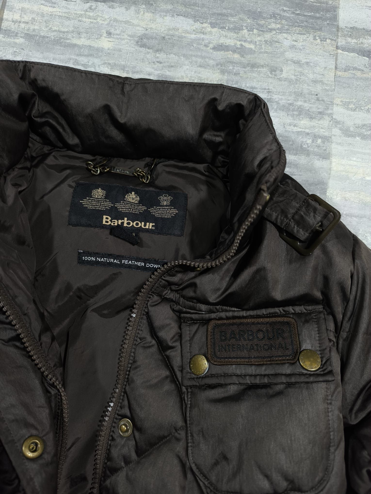 Barbour Barbour International Women Nation Down Quilted Jacket Size S / US 4 / IT 40 - 3 Thumbnail