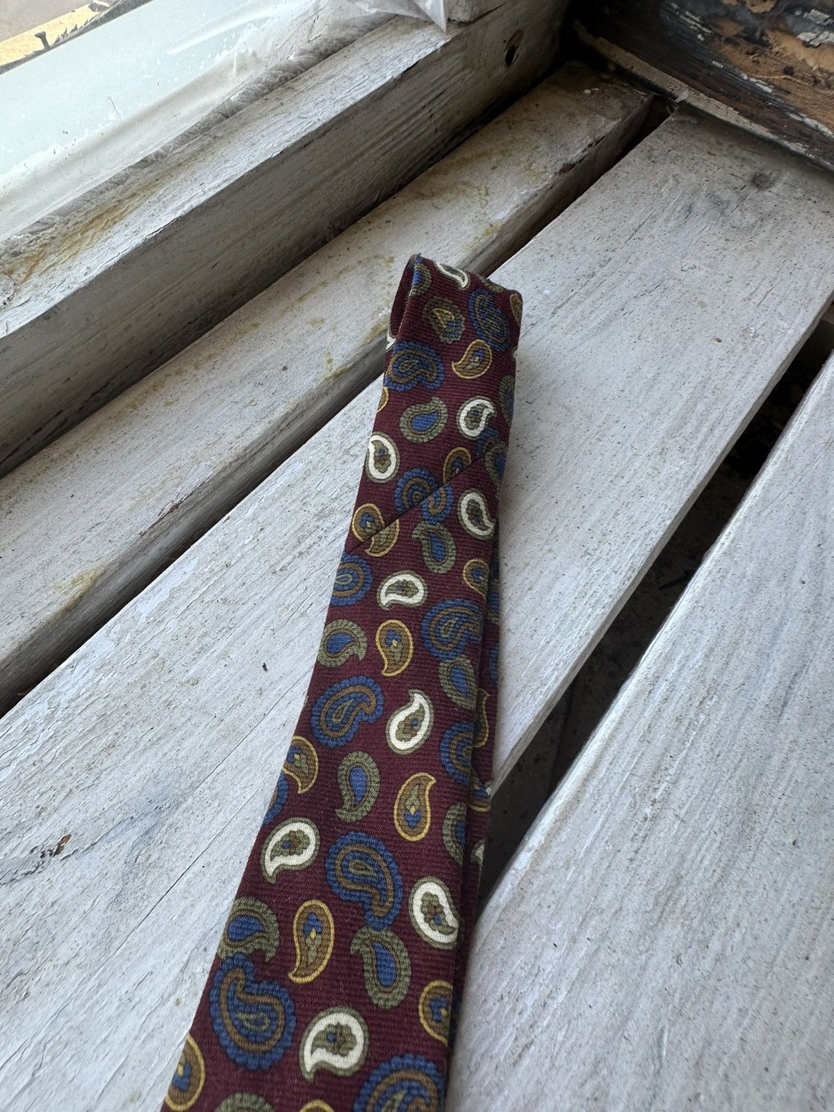 Designer × Hugo Boss 🚨RARE Hugo Boss Tie ZEGNA STYLE old money luxury monogram Size ONE SIZE - 8 Thumbnail