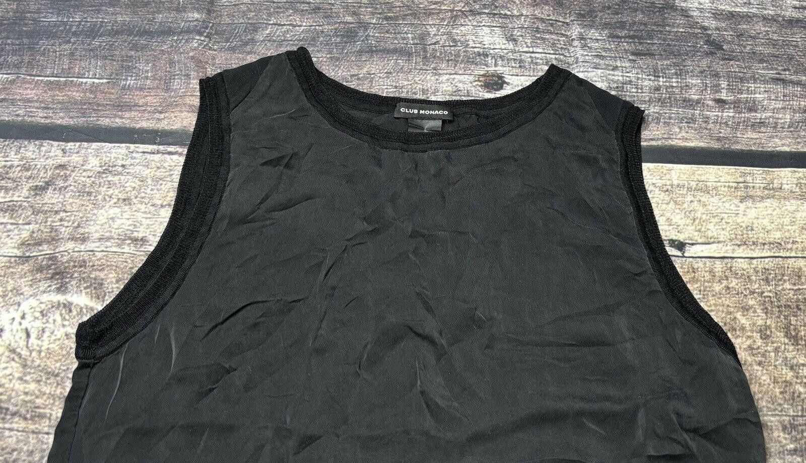 Club Monaco Club Monaco Silk Tank Top Women's XS Sheer Pullover Size XS / US 0-2 / IT 36-38 - 4 Thumbnail