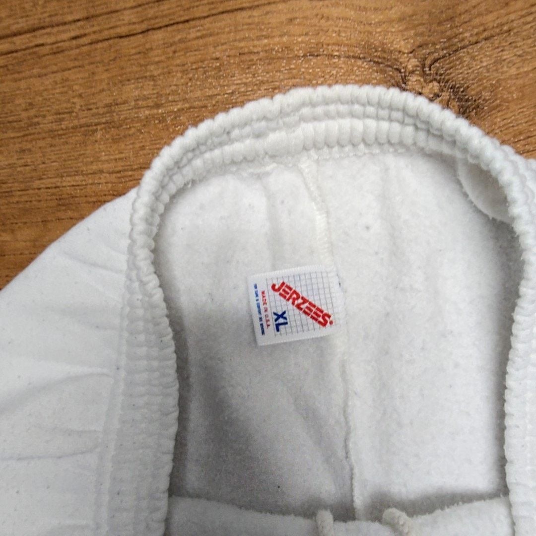 Jerzees Vintage Jerzees Sweatpants Elastic Waist White XL Joggers Size US 36 / EU 52 - 5 Thumbnail