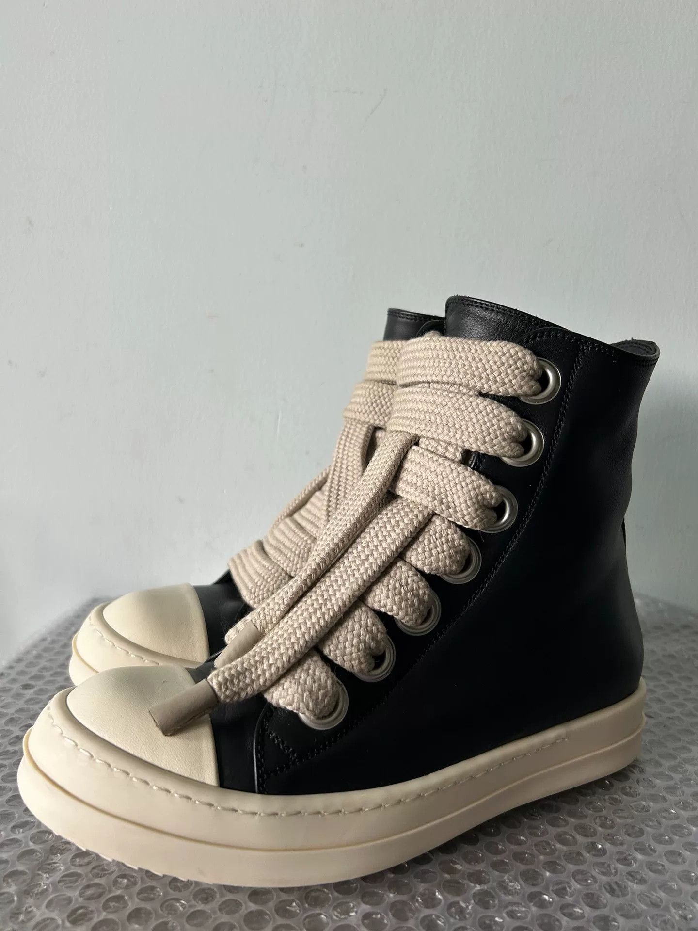 Rick Owens Rick Owens Hitop Sneakers 38 Women Size US 7.5 / IT 37.5 - 1 Thumbnail
