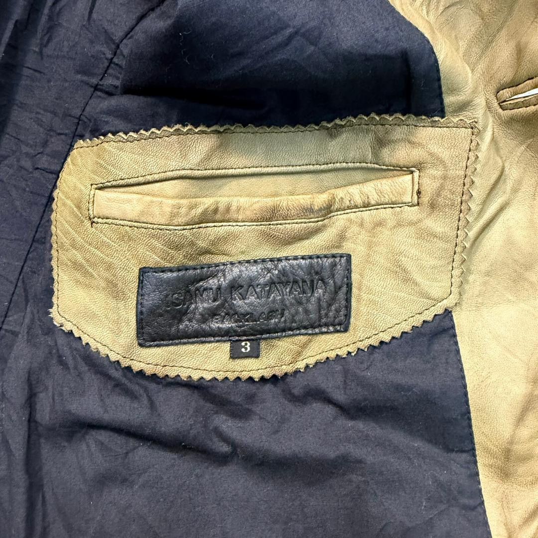 Isamu Katayama Backlash ISAMU KATAYAMA BACKLASH Suede Leather Blazer Jacket S Size US S / EU 44-46 / 1 - 8 Thumbnail