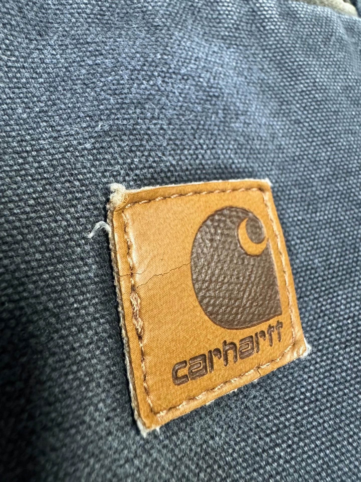 Carhartt Carhartt J97 S Gasoline Blue Color Block Collar 2003 USA Size US S / EU 44-46 / 1 - 7 Thumbnail