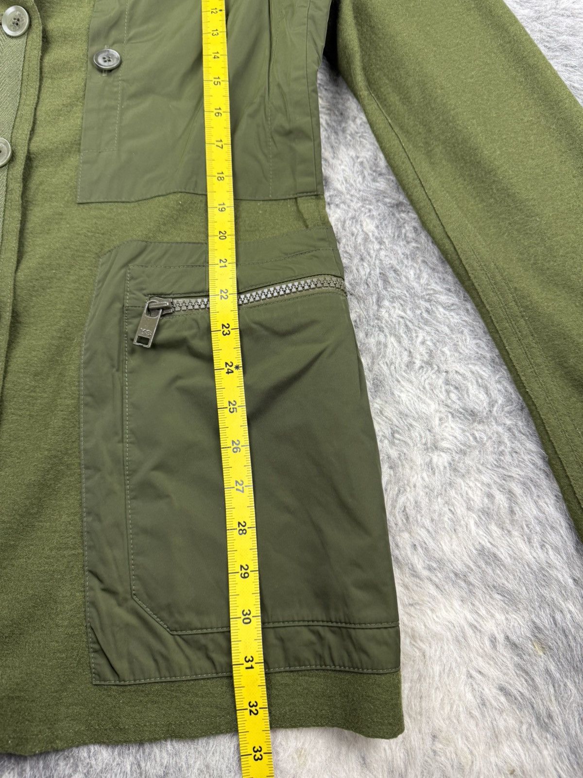 Yohji Yamamoto FW2013 YohjiYamamoto x Adidas Y-3 Utility Padded Wool Blazer Size US M / EU 48-50 / 2 - 25 Thumbnail