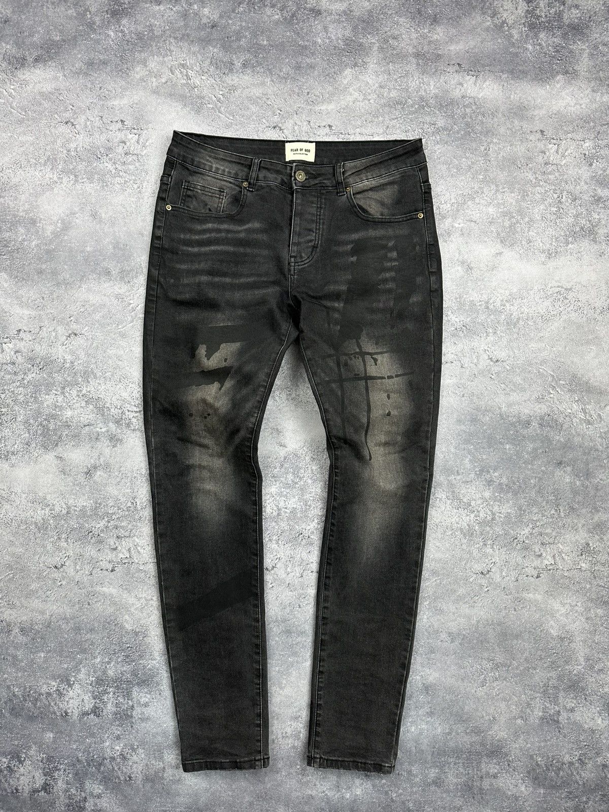 Fear of God Fear of God Sixth Collection Denim Jeans Black 6th Size US 32 / EU 48 - 2 Thumbnail