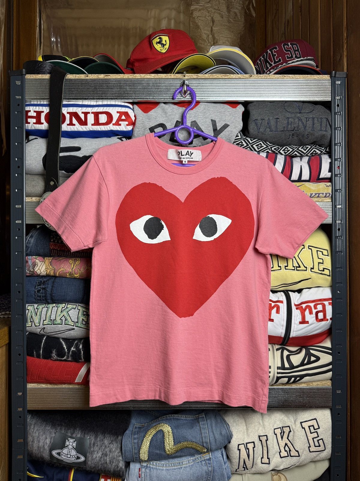 Comme des Garcons T-Shirt CDG Play Big Logo Tees