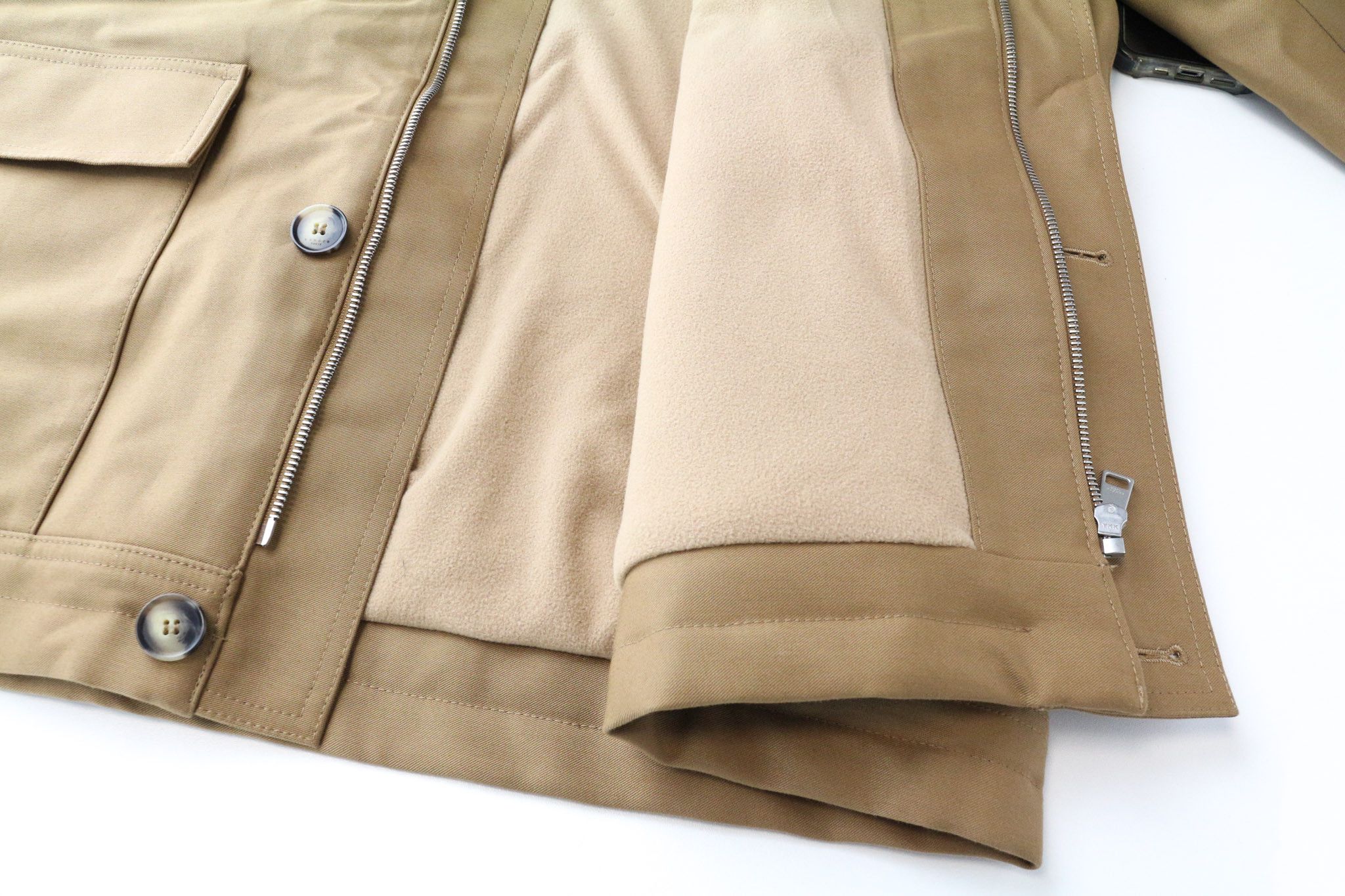 Sandro 2XL Light Brown Hooded Cotton Parka Jacket 74377 Size US XXL / EU 58 / 5 - 10 Thumbnail