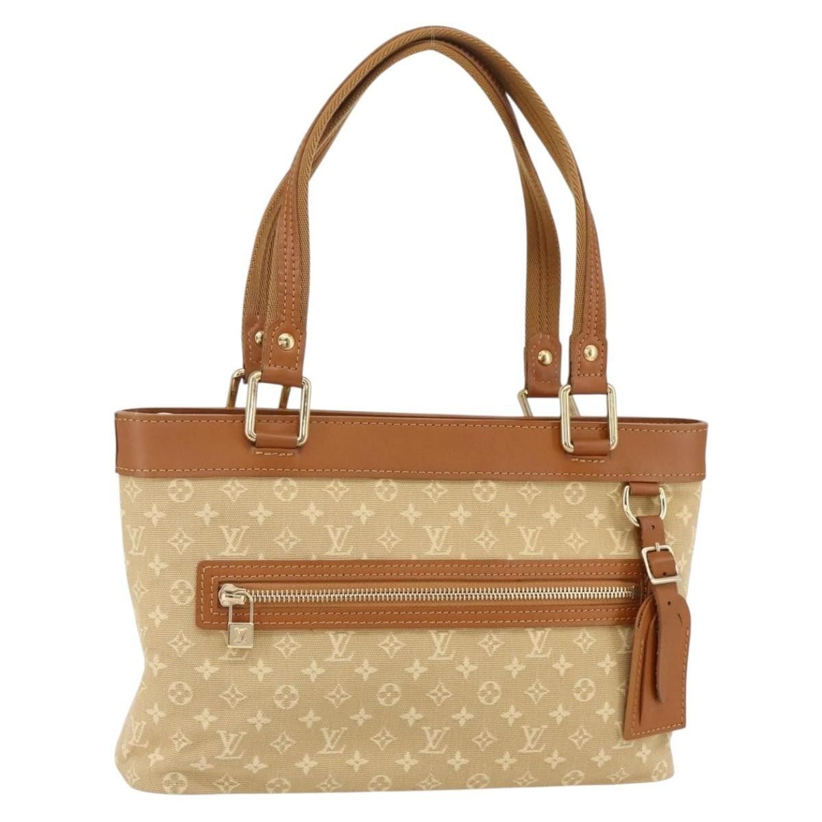 Louis Vuitton Louis Vuitton Lucille Handbag Mini Lin Size ONE SIZE - 1 Thumbnail