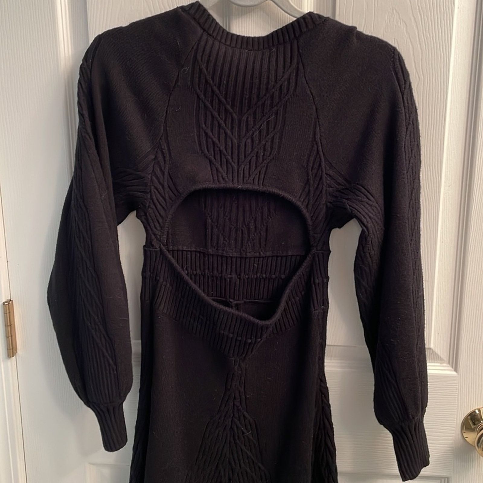 Free People Free People Emiline sweater dress puff sleeve small Size S / US 4 / IT 40 - 8 Thumbnail