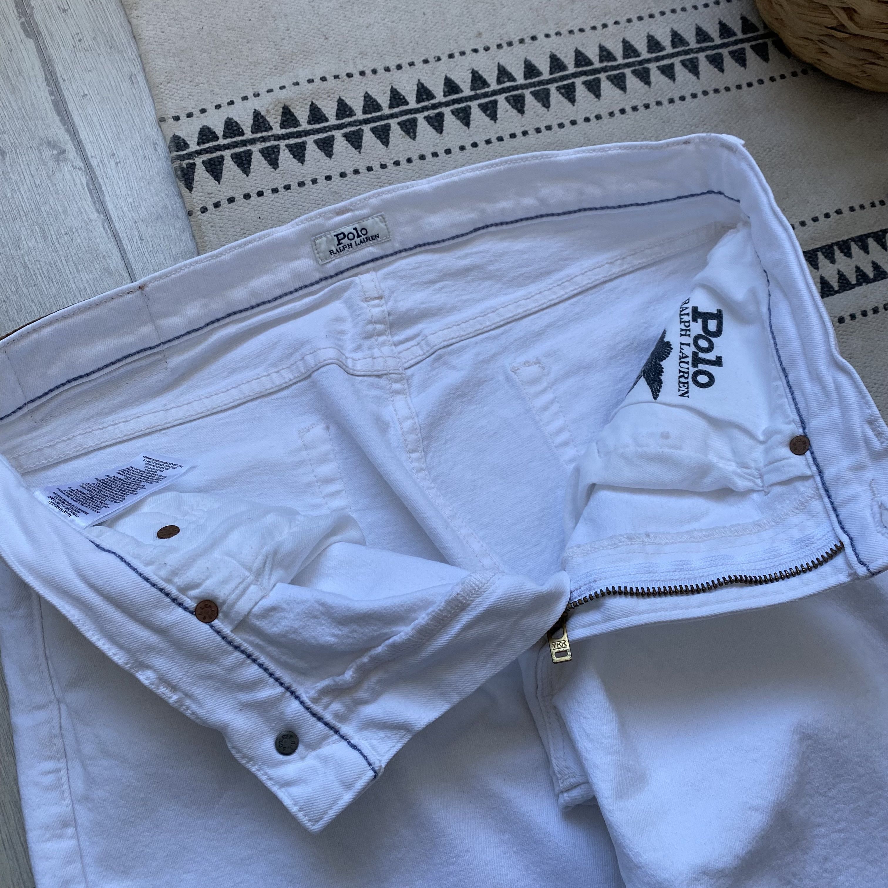 RRL Ralph Lauren Polo Ralph Lauren Slim Straight Jeans luxury Denim pants Size US 32 / EU 48 - 6 Thumbnail