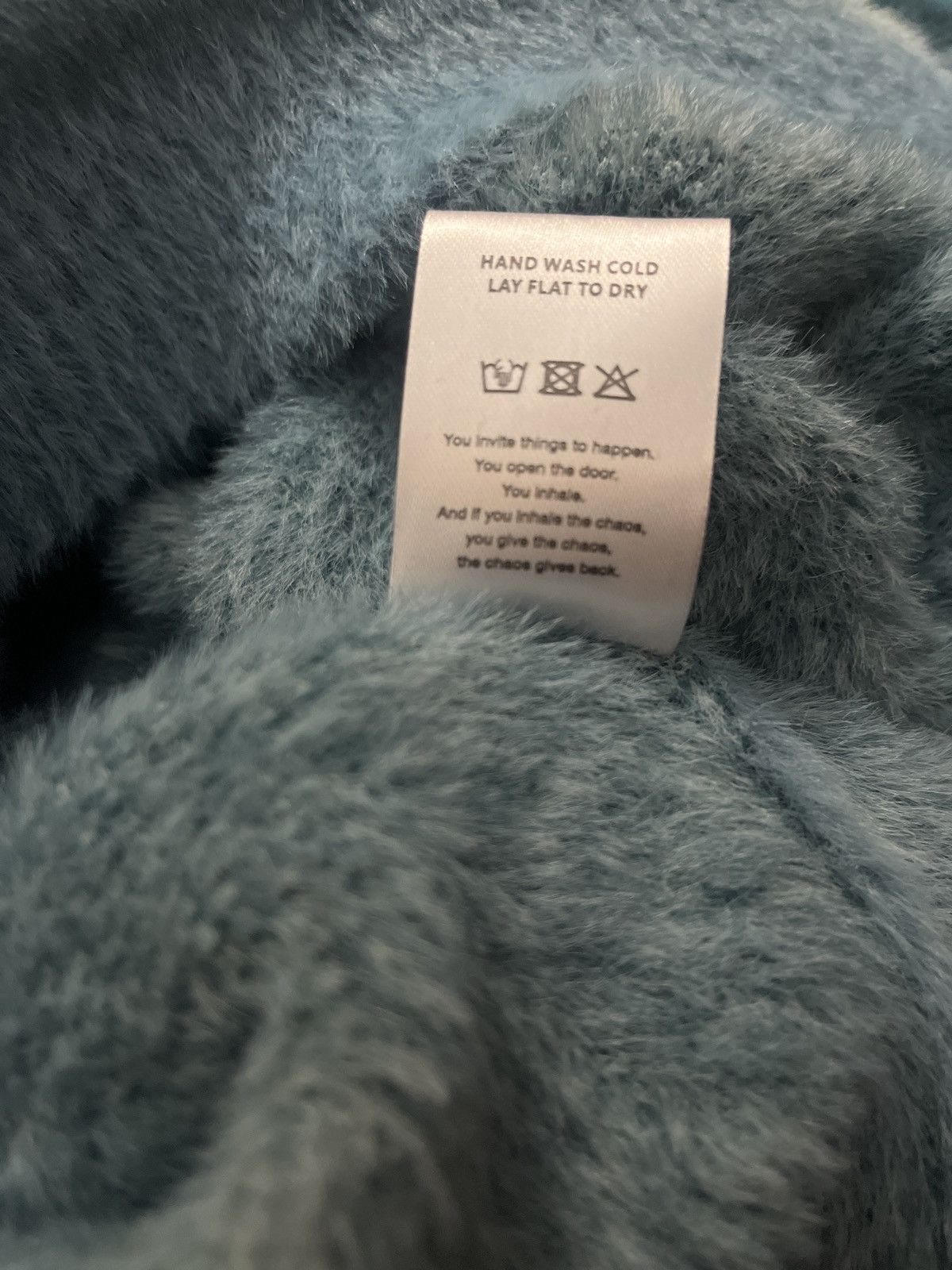 Fucking Awesome NWT Fucking Awesome Acid Hairy Cardigan Teal Blue S Size US S / EU 44-46 / 1 - 7 Thumbnail