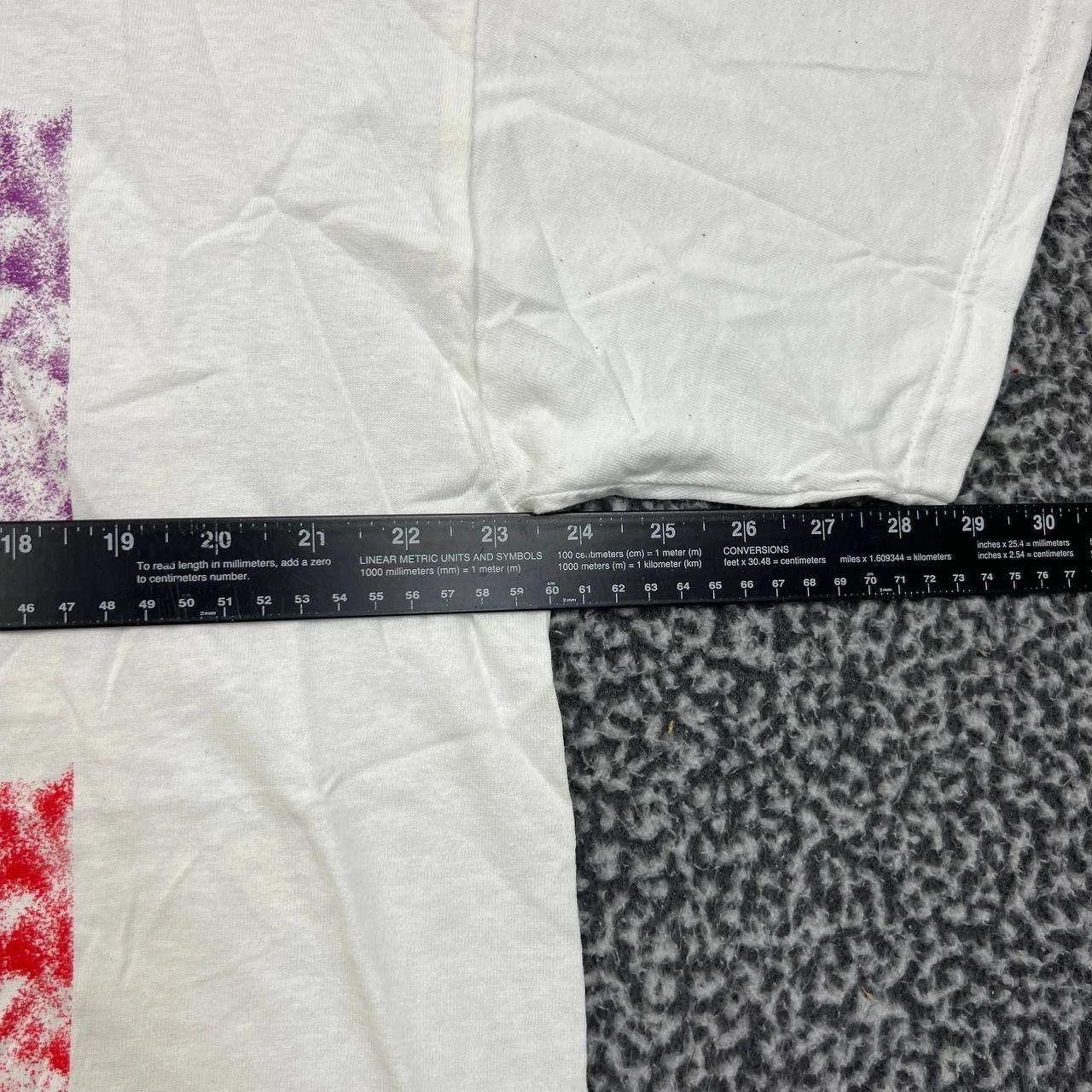 Gildan Vintage Experience Jimi Hendrix Shirt Men XL White Gildan Size US XL / EU 56 / 4 - 7 Thumbnail