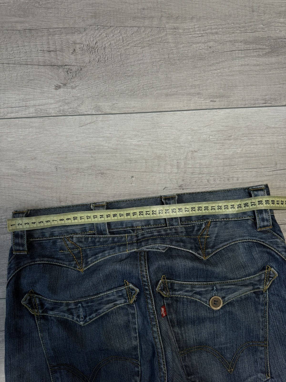 Levi's Levi's Engineered Jeans - Navy Blue Denim Vintage Rare Size US 29 - 17 Thumbnail