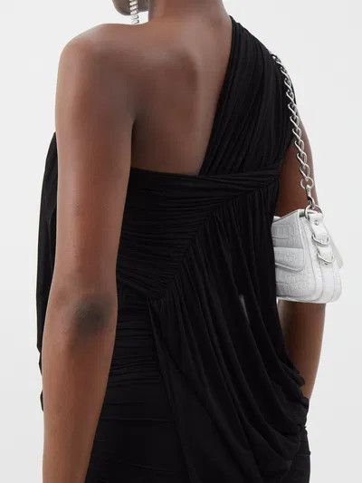 Rick Owens o1y0126 Mini Dress in Black Size M / US 6-8 / IT 42-44 - 3 Thumbnail