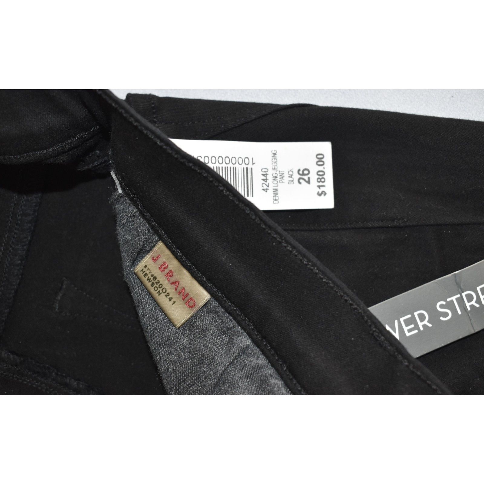 J Brand NWT J BRAND Black Super Skinny Mid Rise Long Jeans Size 26 Size 27" / US 4 / IT 40 - 6 Thumbnail
