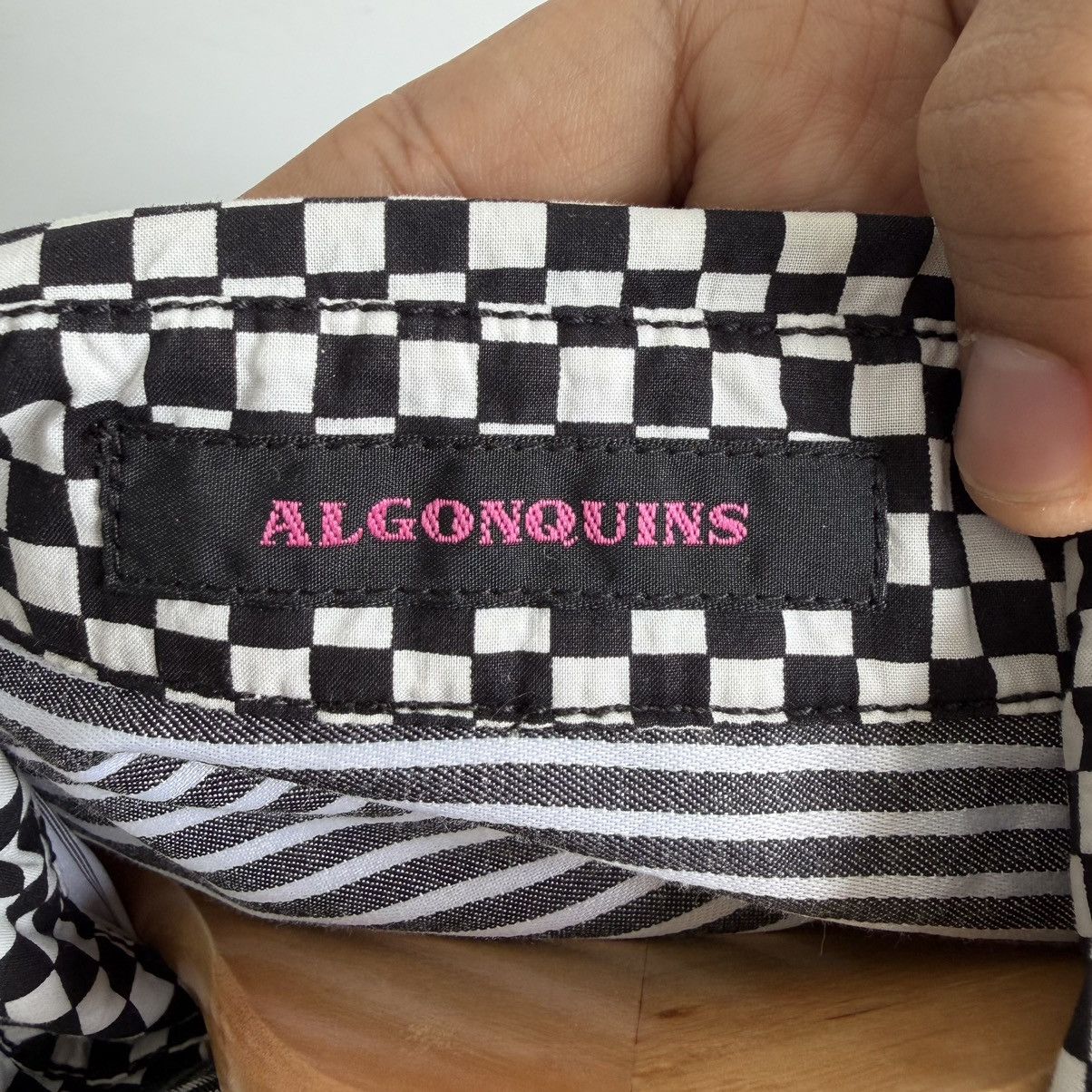 20471120 Vintage Algonquins Punk Style Button Up Shirt Size US XS / EU 42 / 0 - 4 Thumbnail
