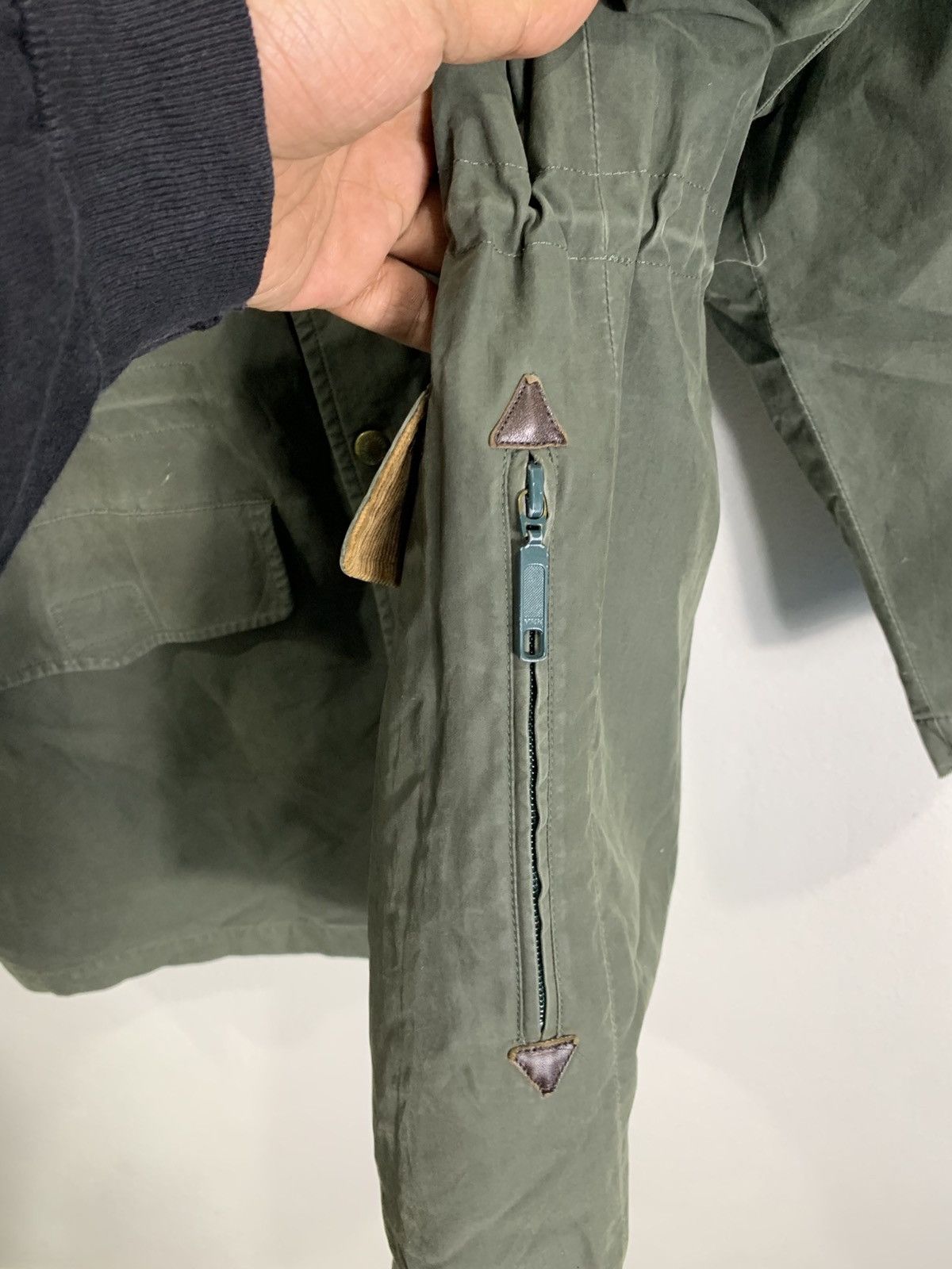 Burberry Vintage Green Army Parka Burberrys Jacket Size US M / EU 48-50 / 2 - 8 Thumbnail