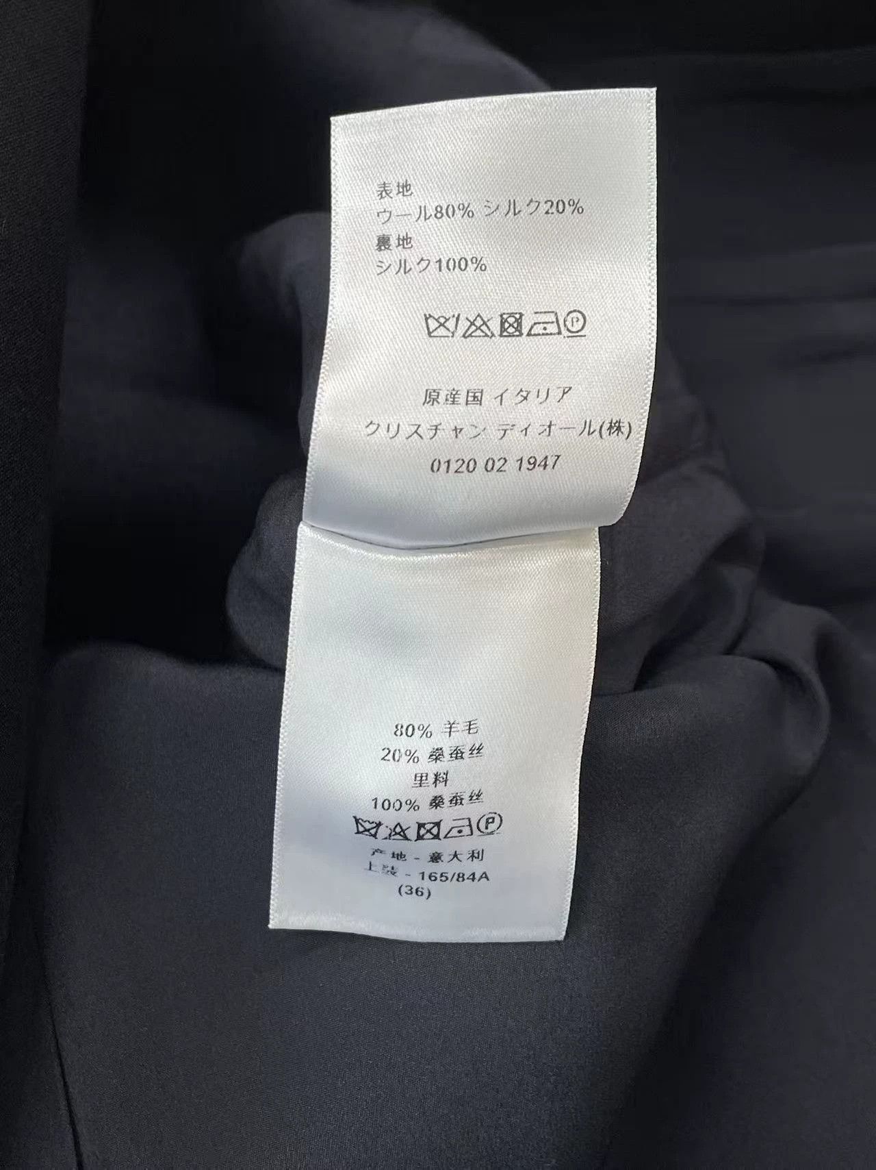 Dior Dior Women's Black Silk Wool Sleeveless Dress FR36 Size XS / US 0-2 / IT 36-38 - 5 Thumbnail