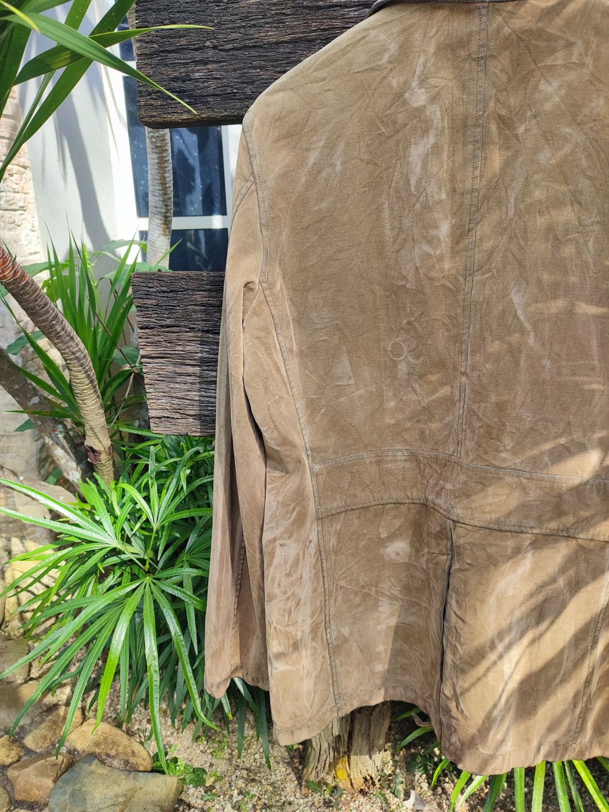 Tornado Mart Tornado Mart Brown Suede Double-Breasted Jacket – L Size US L / EU 52-54 / 3 - 10 Thumbnail