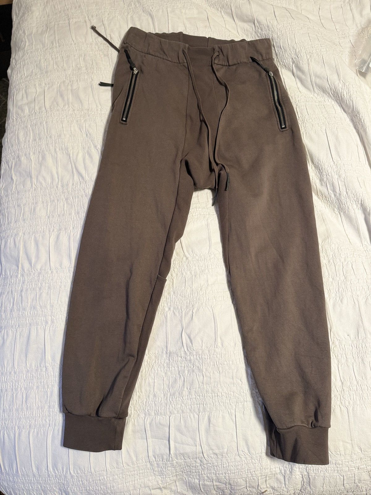 11 By Boris Bidjan Saberi P13 SWEATPANTS - DIRTY GREY Size US 34 / EU 50 - 1 Thumbnail