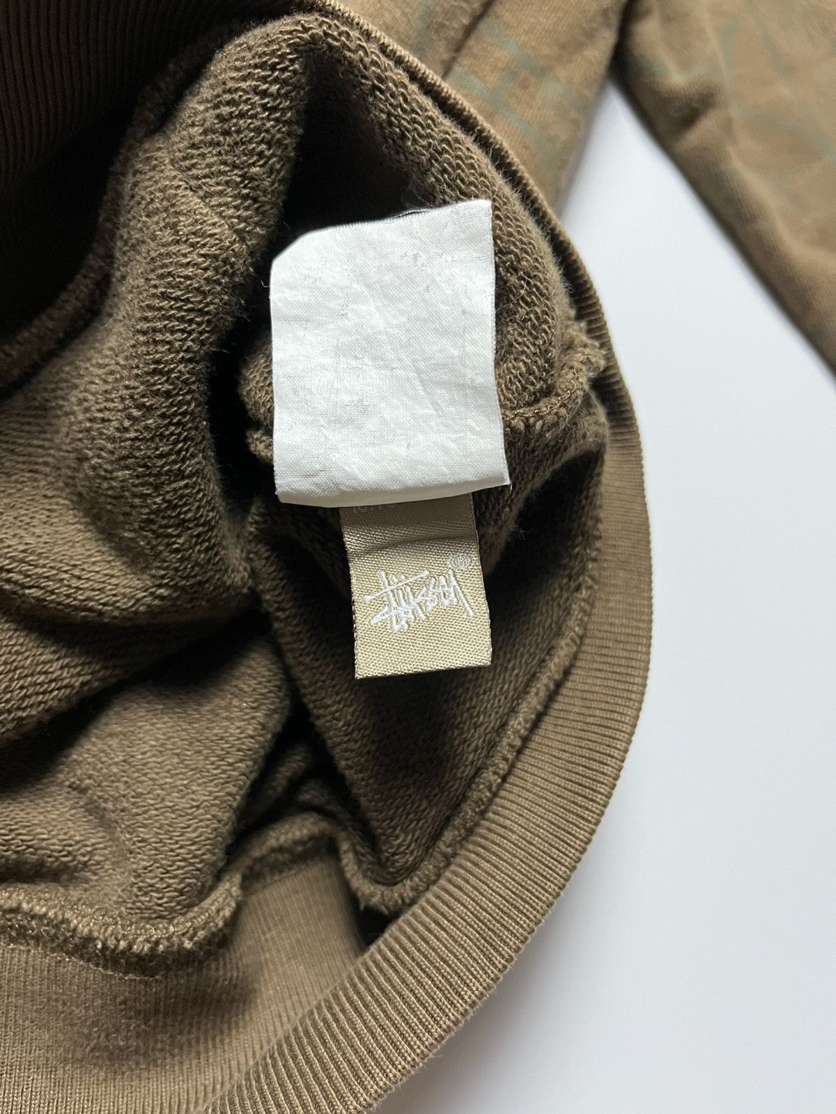 Stussy Stüssy All-Over Graffiti-Print Full-Zip Hoodie Brown – 2000s Size US XL / EU 56 / 4 - 13 Thumbnail