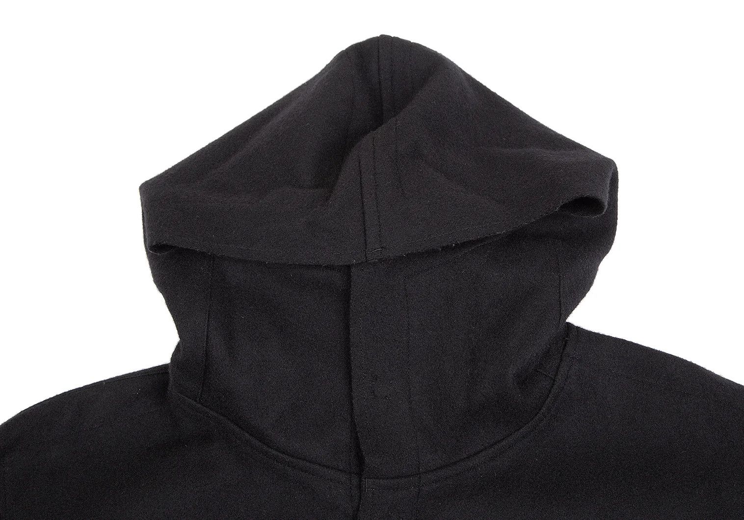 Yohji Yamamoto Yohji Yamamoto Wool Felt Hooded Coat Size US M / EU 48-50 / 2 - 3 Thumbnail