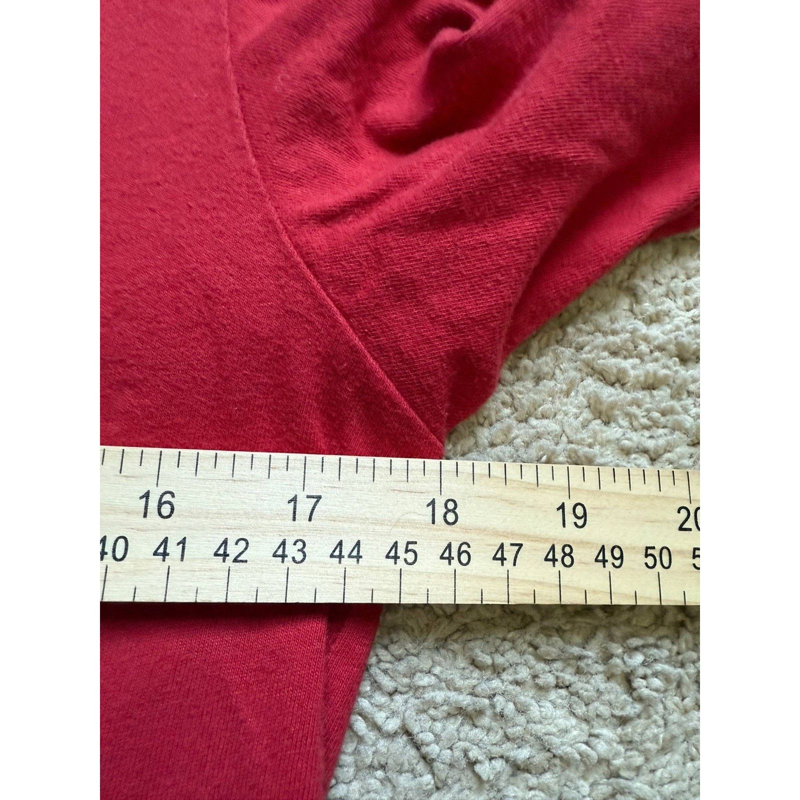 Adidas Adidas Badge Of Sport Logo Long Sleeve Red T-Shirt Men Small Size US S / EU 44-46 / 1 - 4 Thumbnail