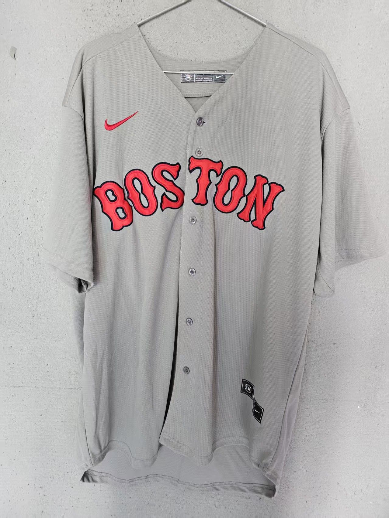 MLB Boston Red Sox 34 David Ortiz Jersey Gray M Size US M / EU 48-50 / 2 - 2 Thumbnail