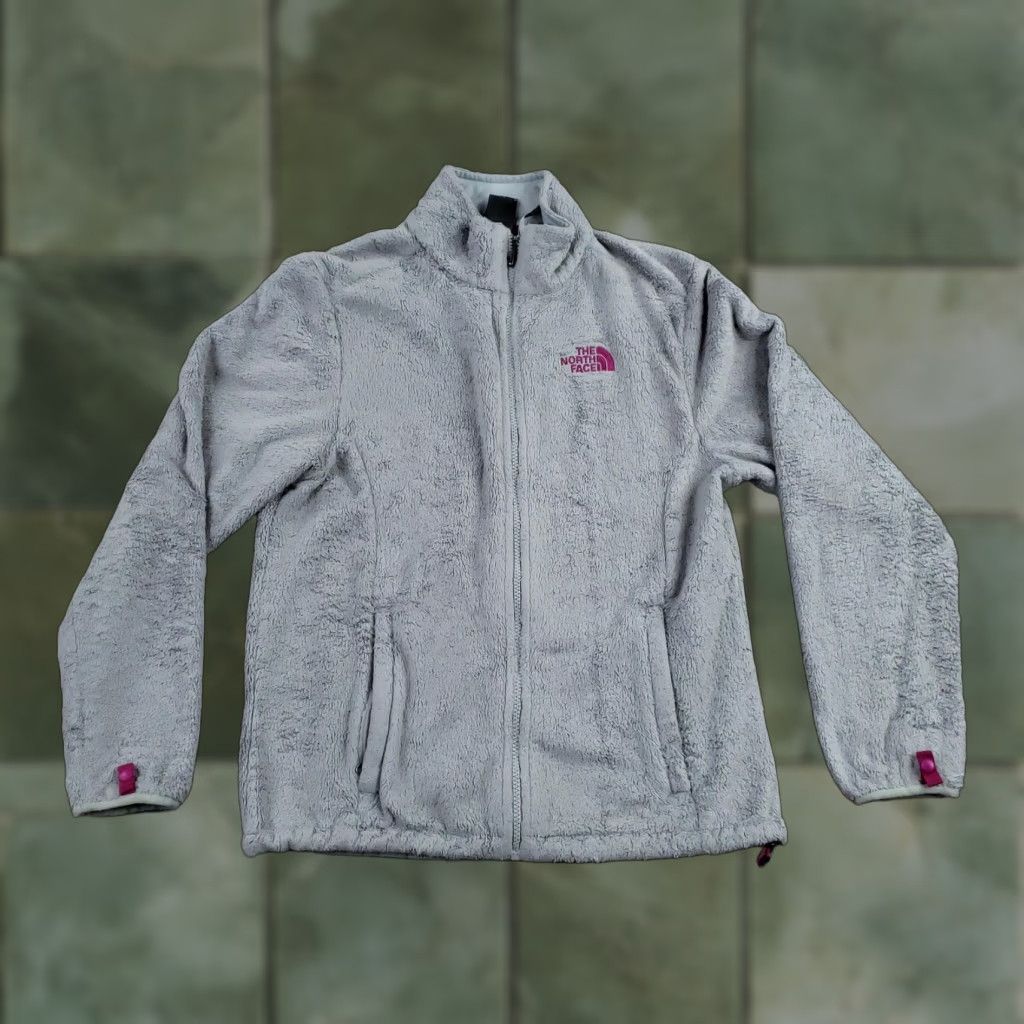 The North Face The North Face Jacket Womens M Gray Fleece Full Zip Pockets Z Size M / US 6-8 / IT 42-44 - 1 Thumbnail