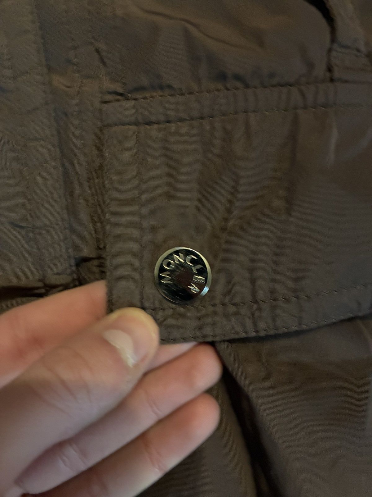 Moncler Jacket Moncler Brown L Size L / US 10 / IT 46 - 6 Thumbnail