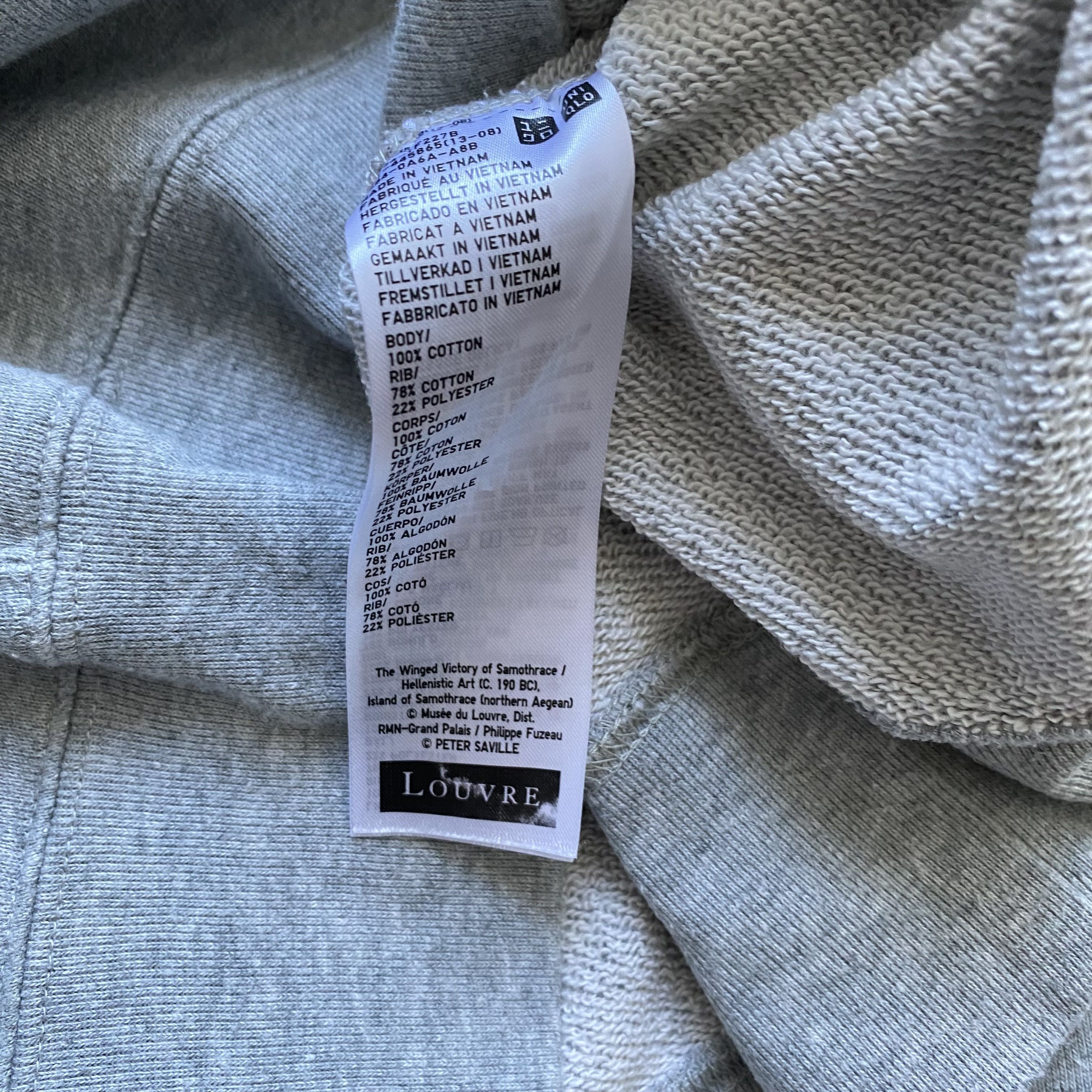 Uniqlo Peter saville louvre museum sculpture art statue sweatshirt Size US L / EU 52-54 / 3 - 7 Thumbnail