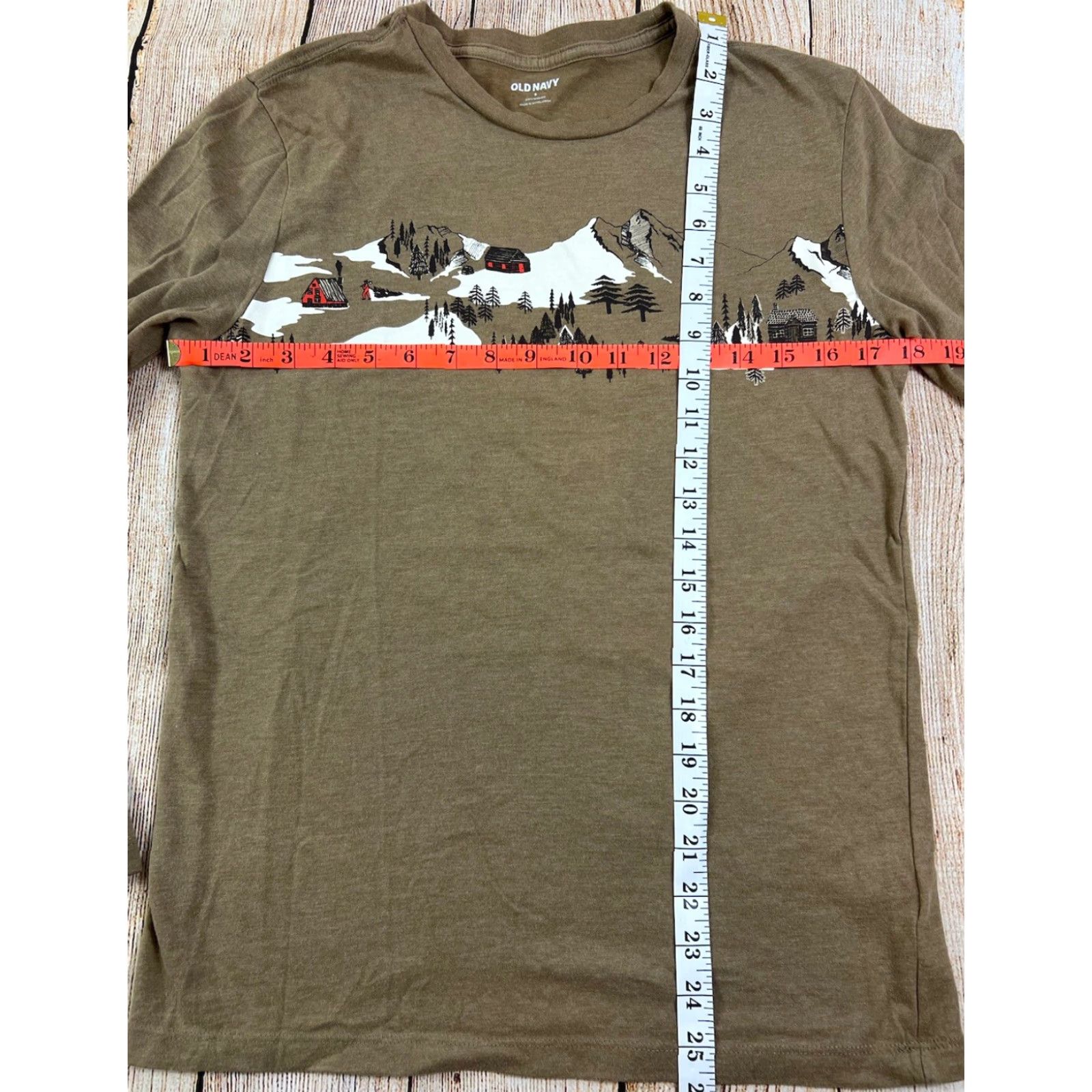 Old Navy Old Navy Ski Brown Longsleeve T-Shirt Women S Winter Cotton Graphic Size S Brown Winter Ski Graphic Basic Size S / US 4 / IT 40 - 4 Thumbnail