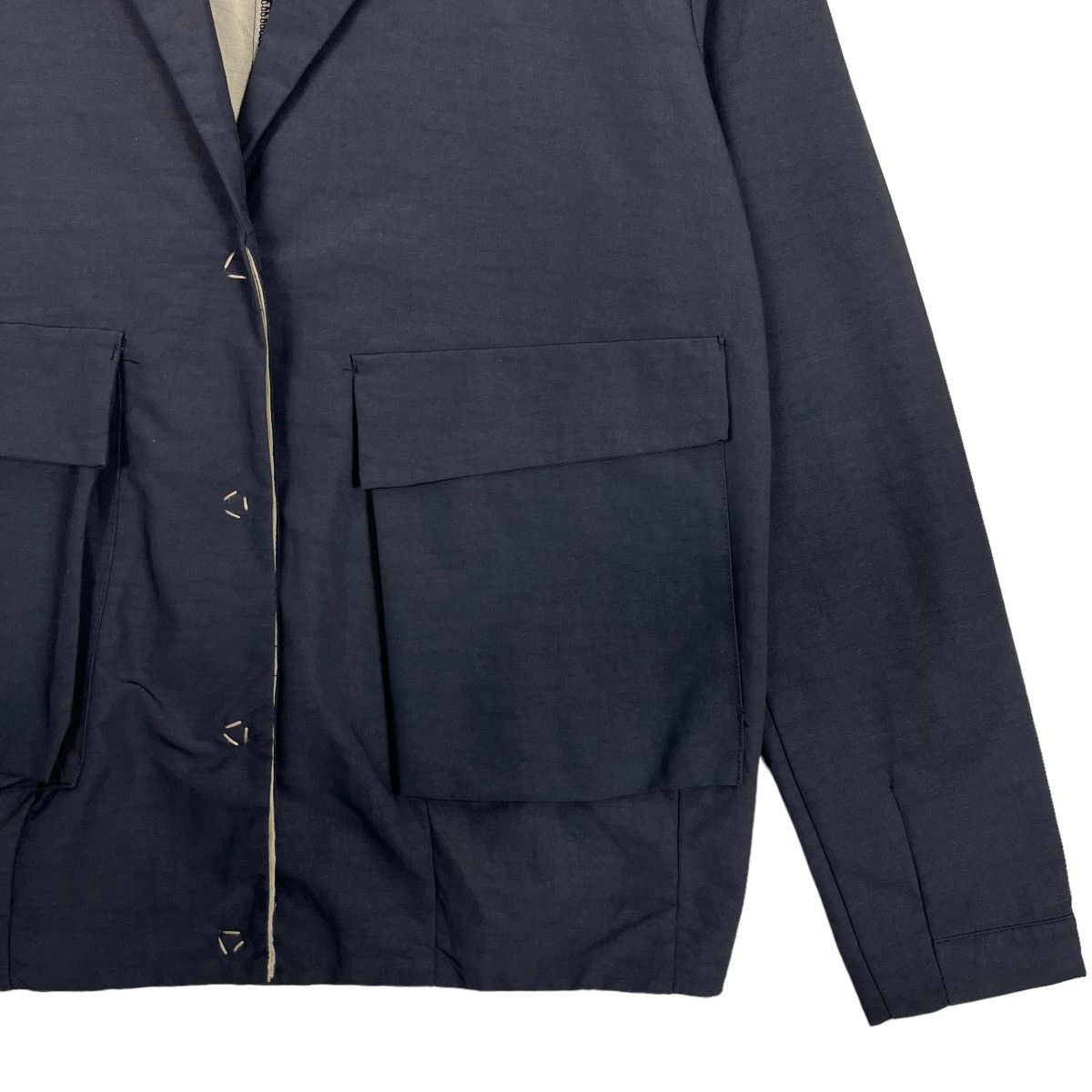 Issey Miyake TRANSIT PAR SUCH TWO POCKET JACKET Size US M / EU 48-50 / 2 - 8 Thumbnail