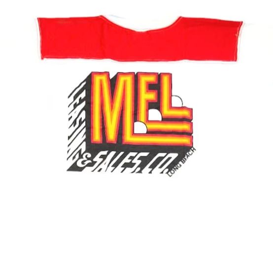 Vintage VINTAGE MEL Long Beach T Shirt Mens Size S Red 80s Ringer Tee Made In USA NEW Size US S / EU 44-46 / 1 - 2 Thumbnail