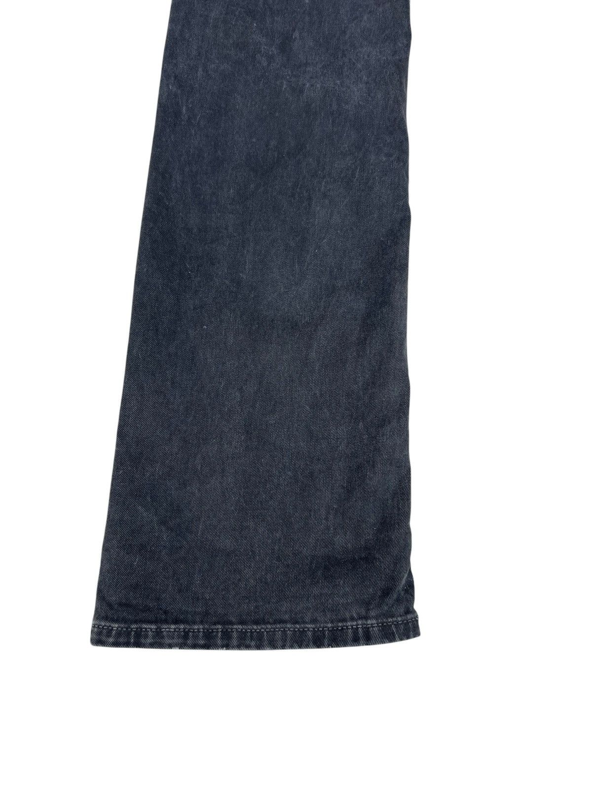 Distressed Prada Waxed Jeans