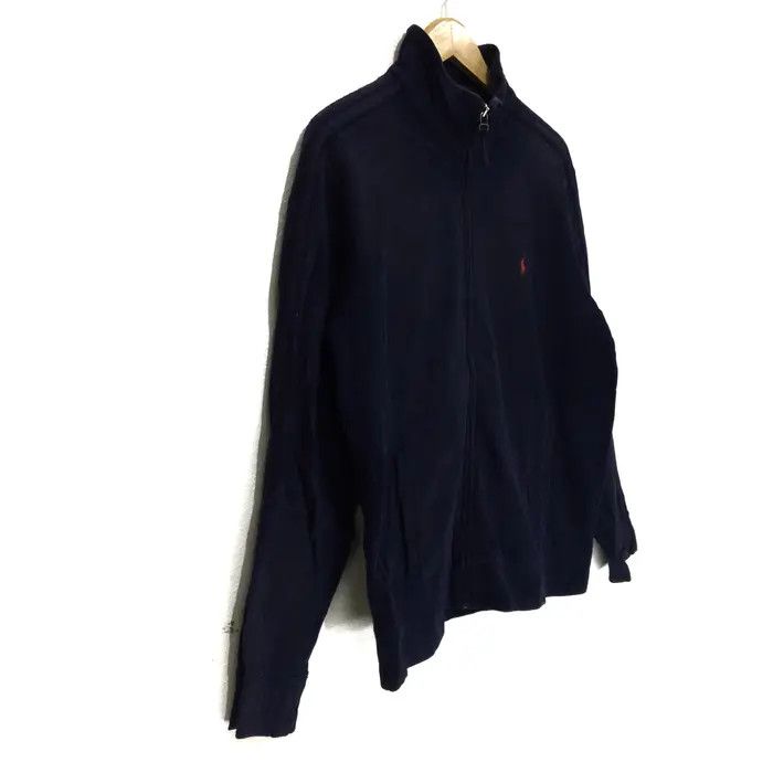 Polo Ralph Lauren Vtg POLO RALPH LAUREN Small Pony Sweater Sweatshirt Jacket Size US L / EU 52-54 / 3 - 5 Thumbnail