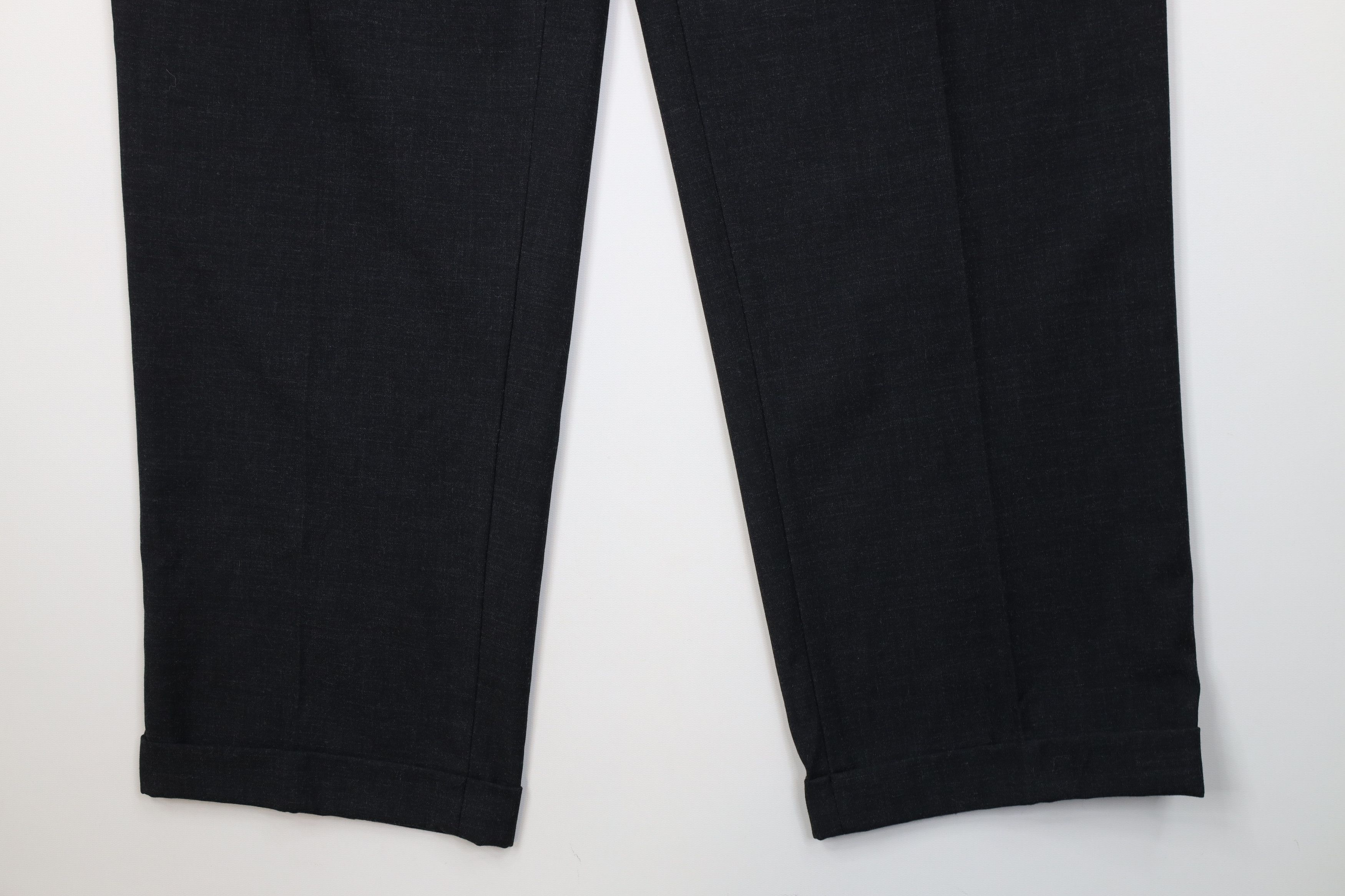 Vintage Vintage 90s Streetwear Gabardine Knit Wide Leg Chino Pants Size US 36 / EU 52 - 4 Thumbnail