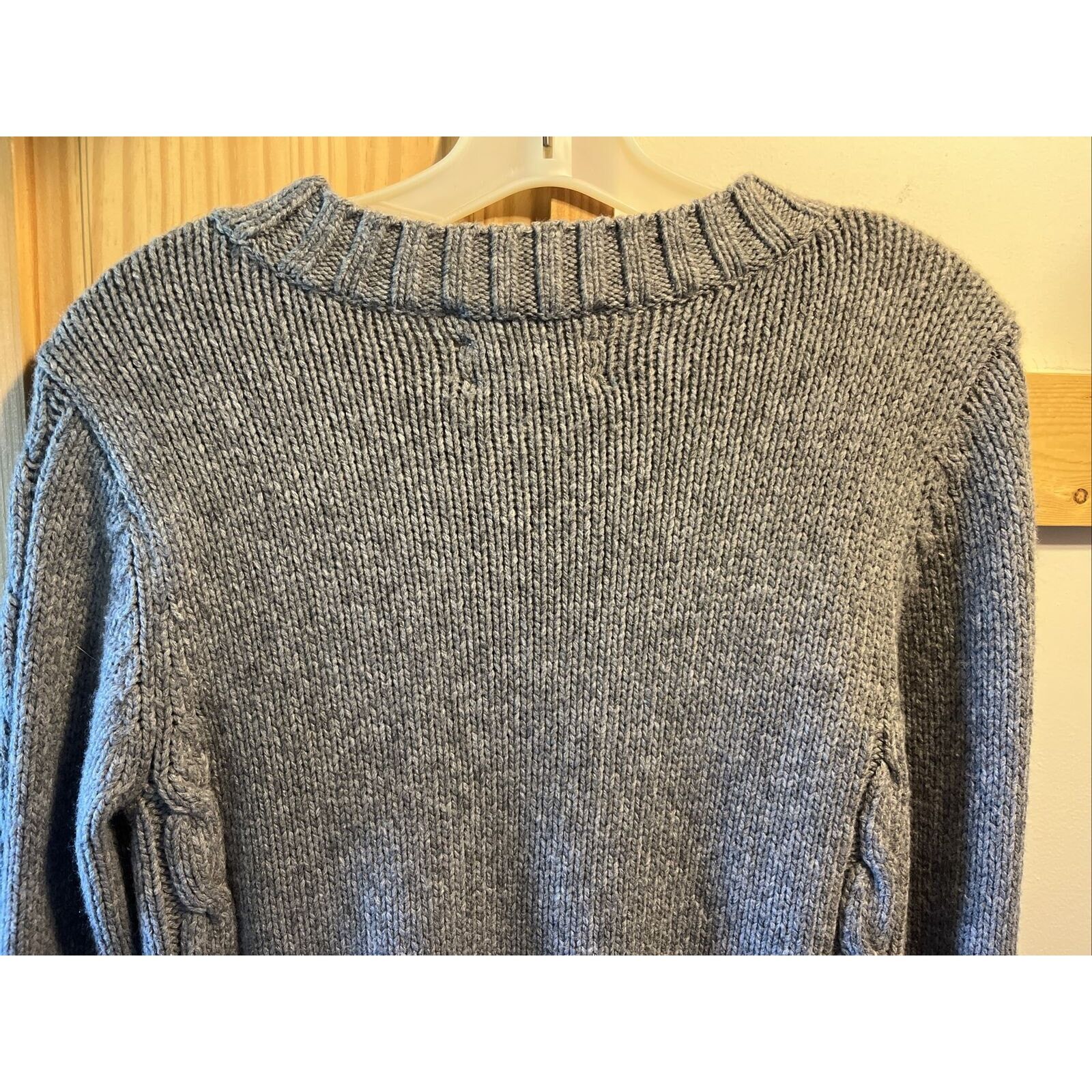Other VTG Westbound Womens S Wool Blend Sweater Cable Knit Gray Size S / US 4 / IT 40 - 9 Thumbnail