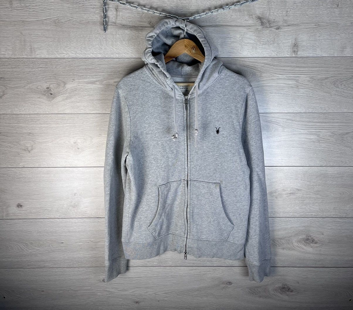 Allsaints Men’s zip hoodie Allsaints size M Y2K street Size US M / EU 48-50 / 2 - 1 Thumbnail