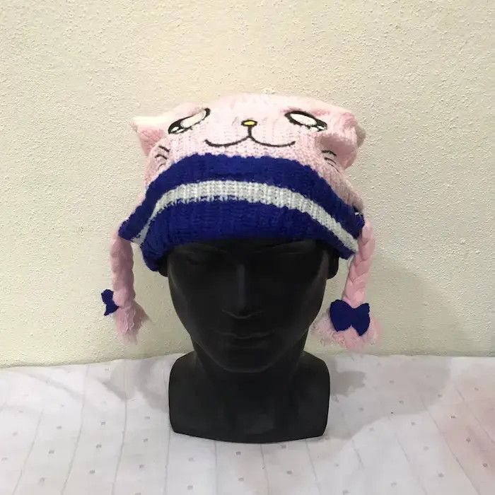 Cartoon Network × Japanese Brand Japanese Brand Hamtaro Bunny Horn Beanie Hat Size ONE SIZE - 3 Thumbnail