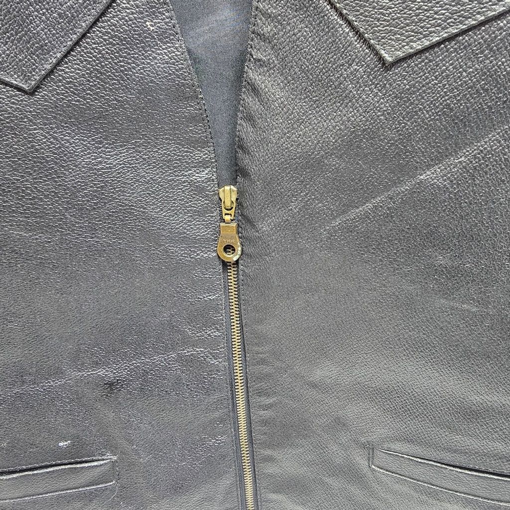 The Unbranded Brand Permit Platinum Leather Vest XL Size US XL / EU 56 / 4 - 3 Thumbnail