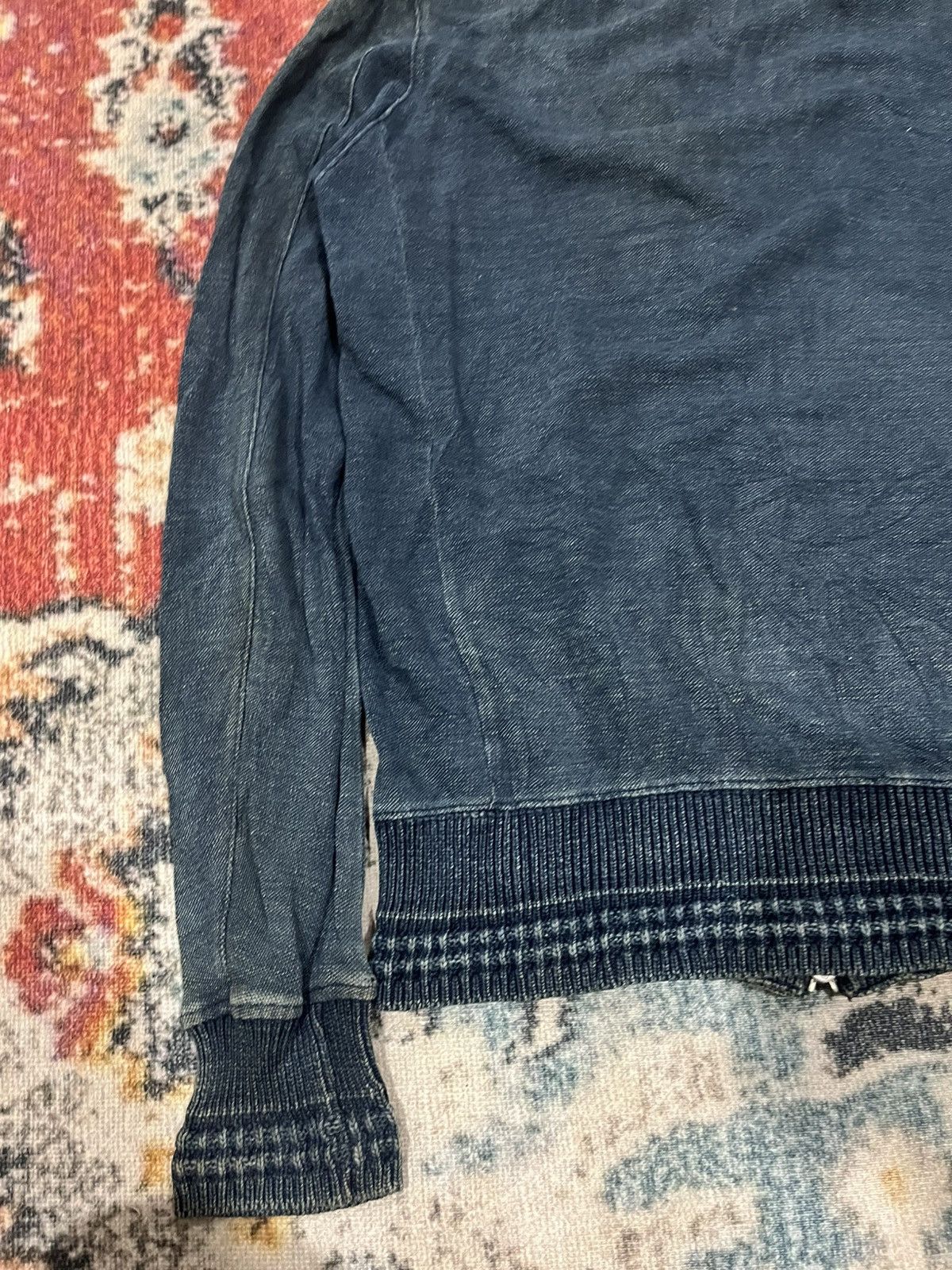 Japanese Brand Cotton zipper cardigan Size US S / EU 44-46 / 1 - 9 Thumbnail