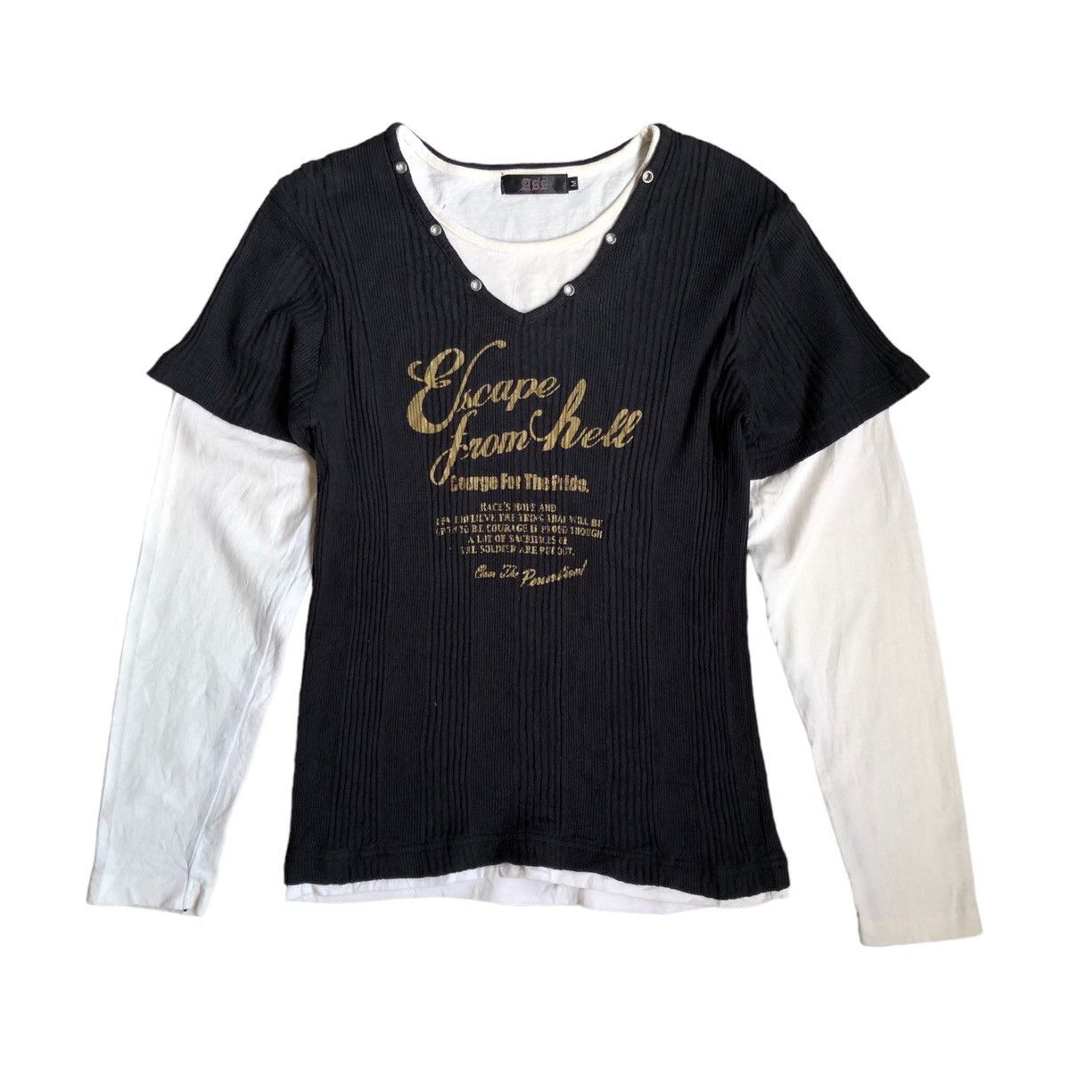 If Six Was Nine × Japanese Brand × Le Grande Bleu (L.G.B.) Japanese Brand ASS tshirt Size US M / EU 48-50 / 2 - 1 Thumbnail