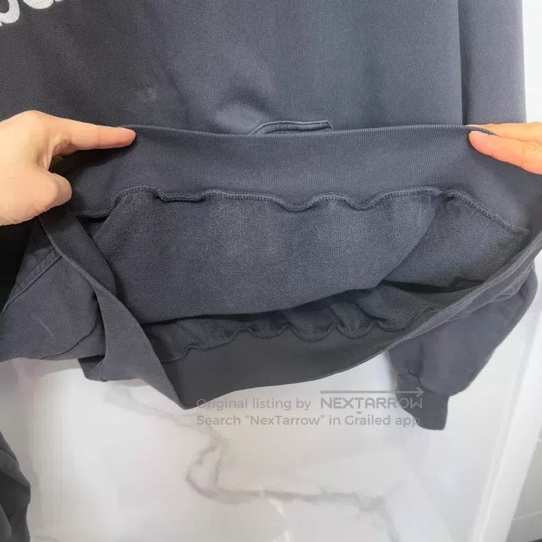 Balenciaga Balenciaga Black Classic Logo Sweatshirt Size US M / EU 48-50 / 2 - 7 Thumbnail