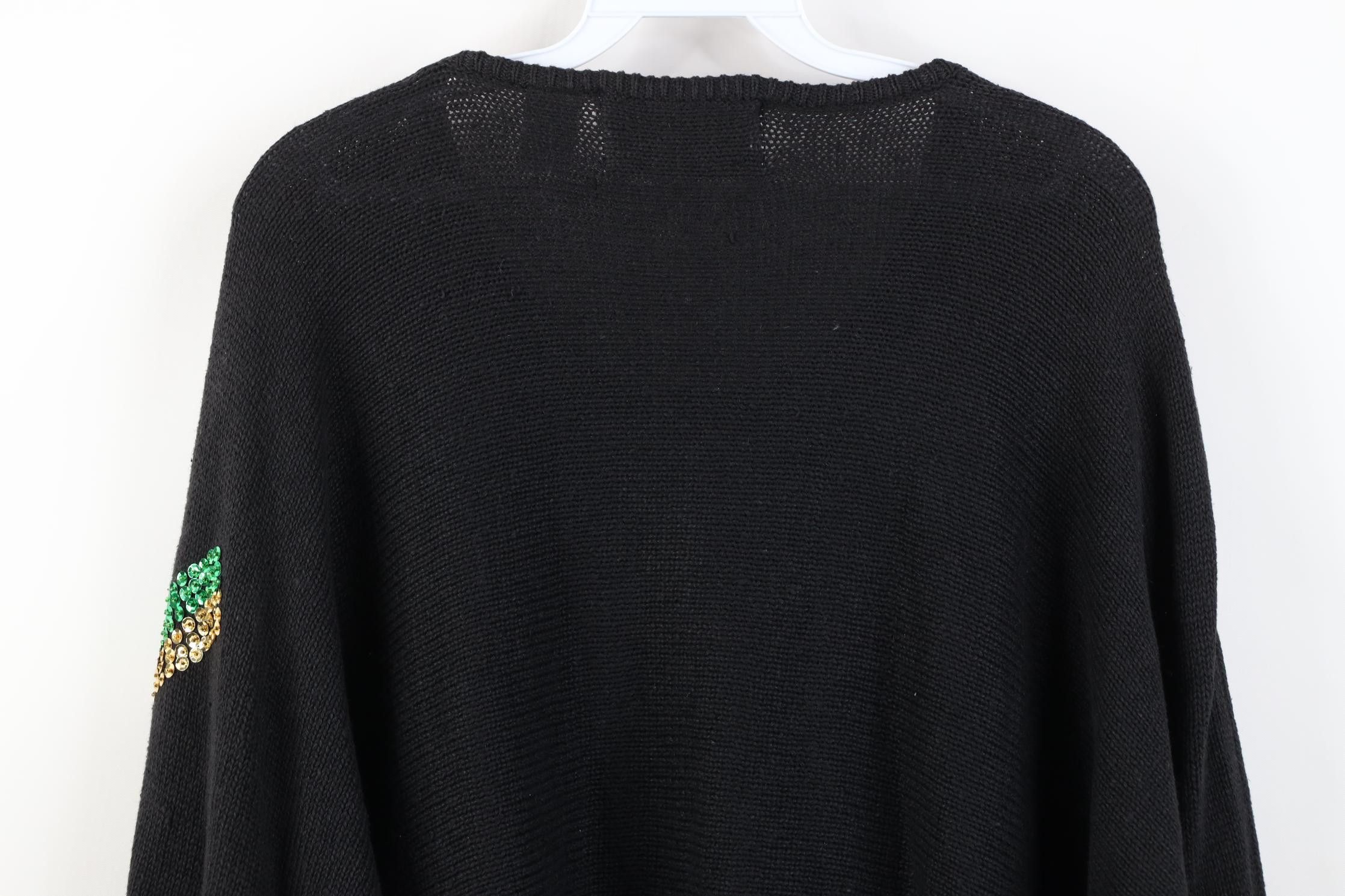 Vintage Deadstock Vintage 80s 90s Streetwear 3/4 Sleeve Sweater Size 3XL / US 20-22 - 13 Thumbnail