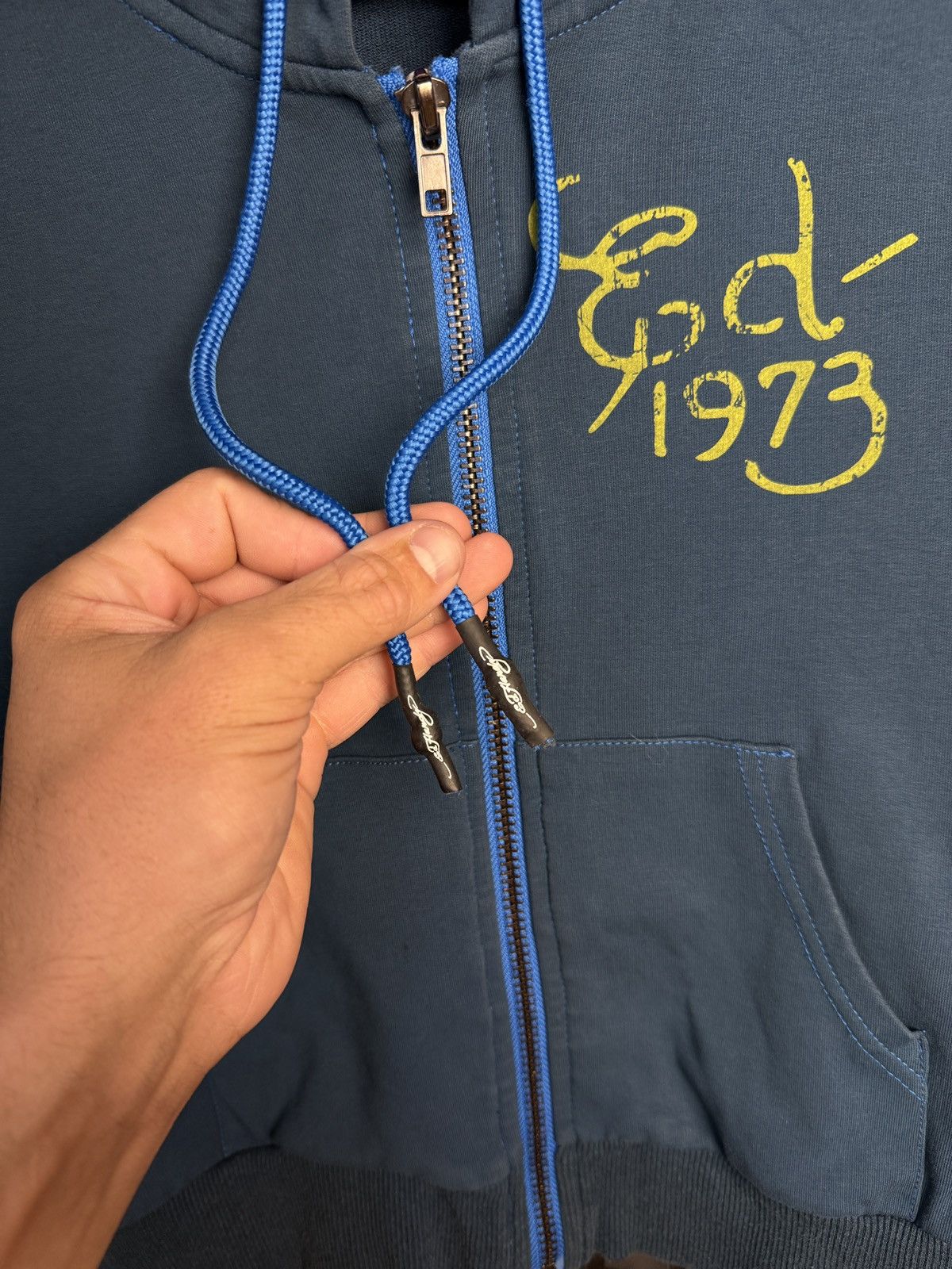 Ed Hardy Vintage Y2k Ed Hardy Suit (Pants+Zip Hoodie) Size L / US 10 / IT 46 - 7 Thumbnail