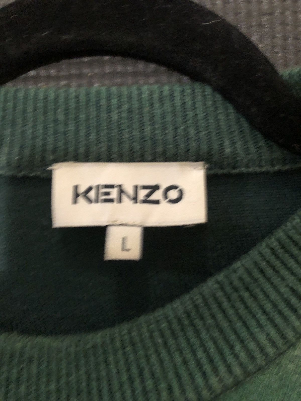 Kenzo Kenzo stripe sweater green Size US L / EU 52-54 / 3 - 4 Thumbnail