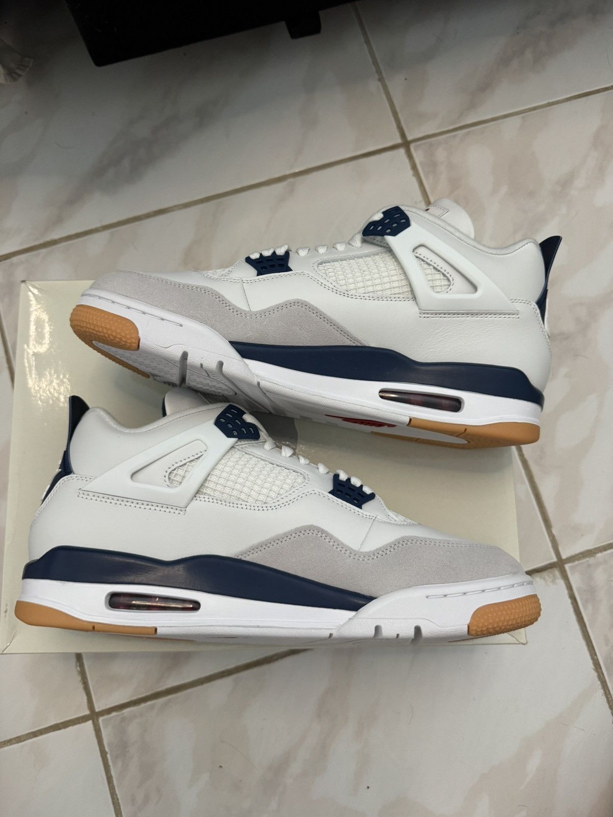 Jordan Brand Jordan 4 Retro SB Navy Size 12 DS Size US 12 / EU 45 - 2 Thumbnail
