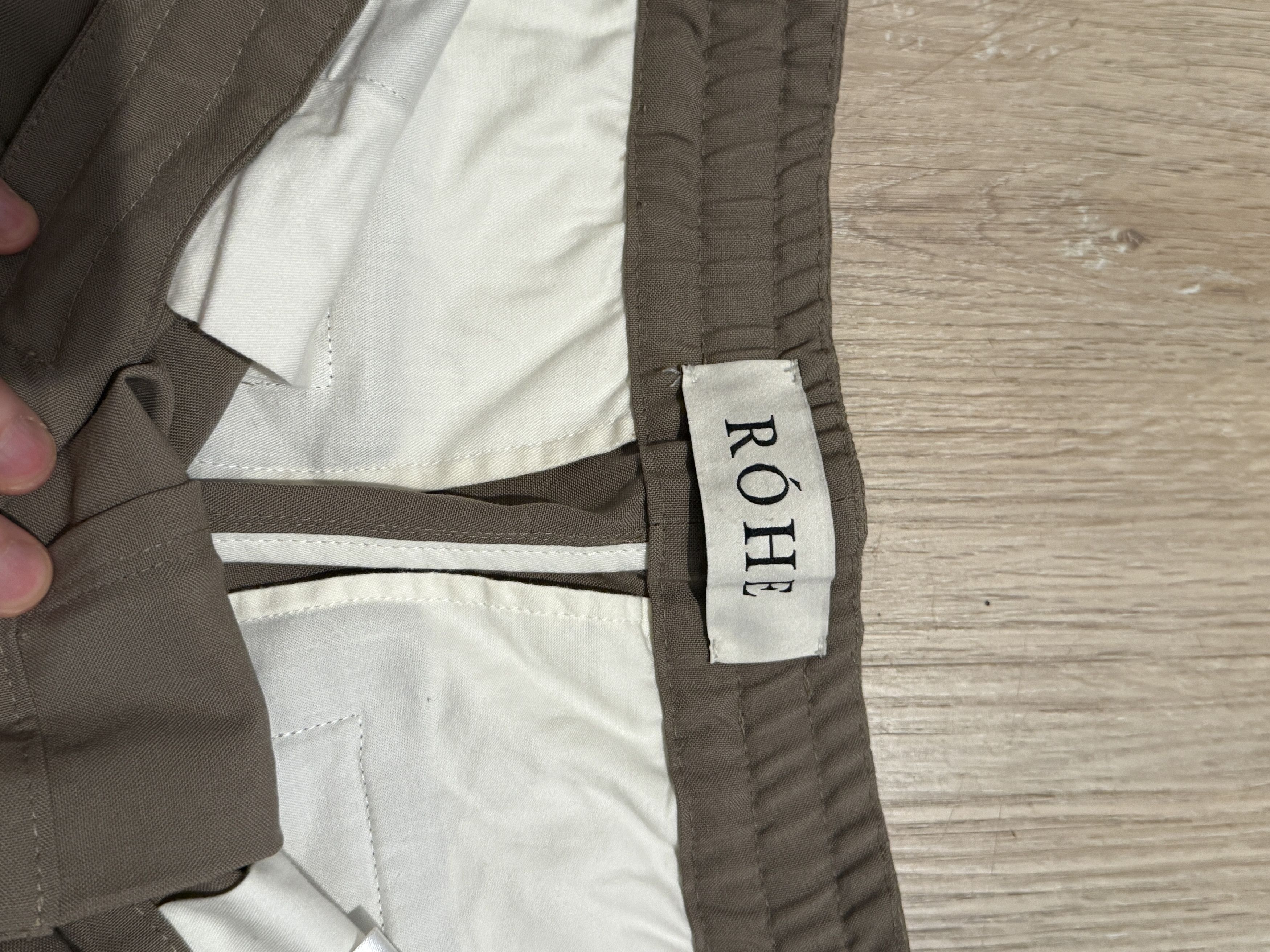 Rohe Chic tan wool lounge pants Size US 32 / EU 48 - 3 Thumbnail